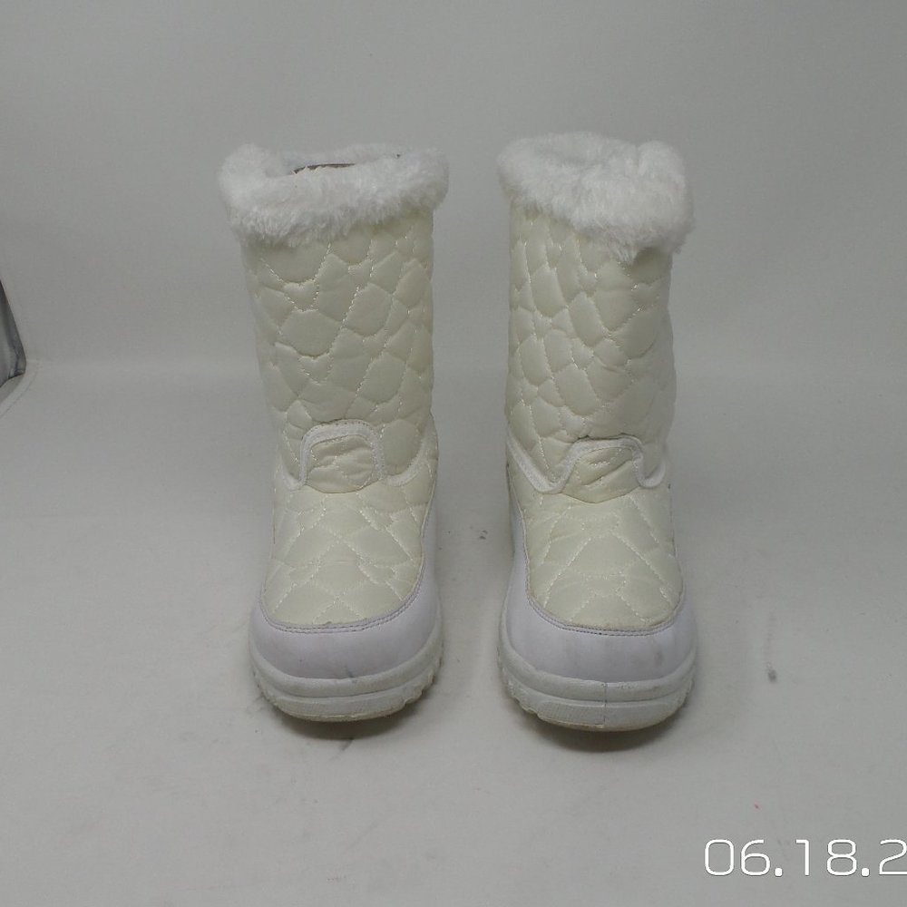 Rugged Bear Girl's Fur Top Snow Boot